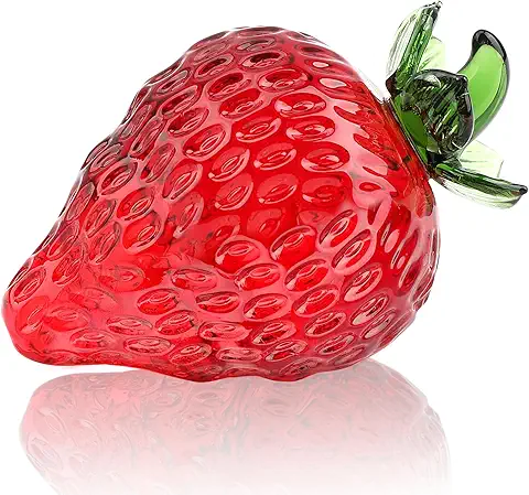 Glass Stawberry Ornament